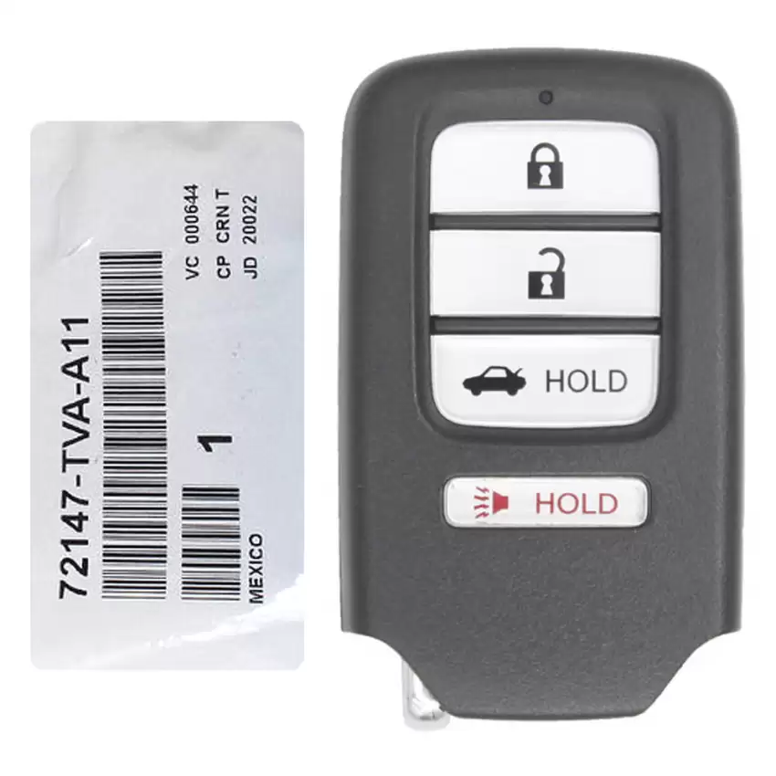 2018-2020 Honda Accord Smart Keyless Proximity Remote 72147-TVA-A11 CWTWB1G0090