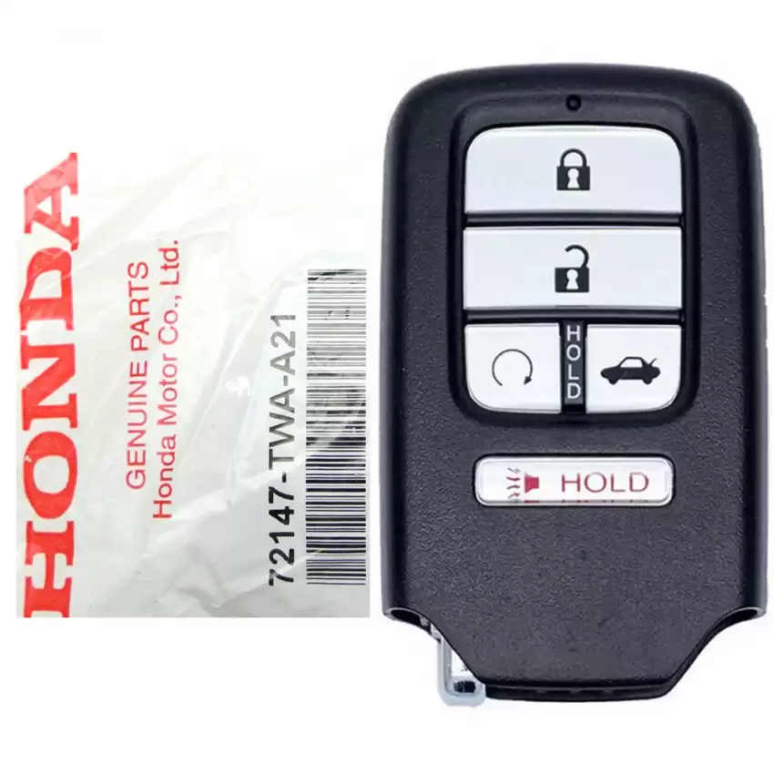 2018-2022 Honda Accord Insight Proximity Remote Key 72147-TWA-A21 CWTWB1G0090 Driver 1
