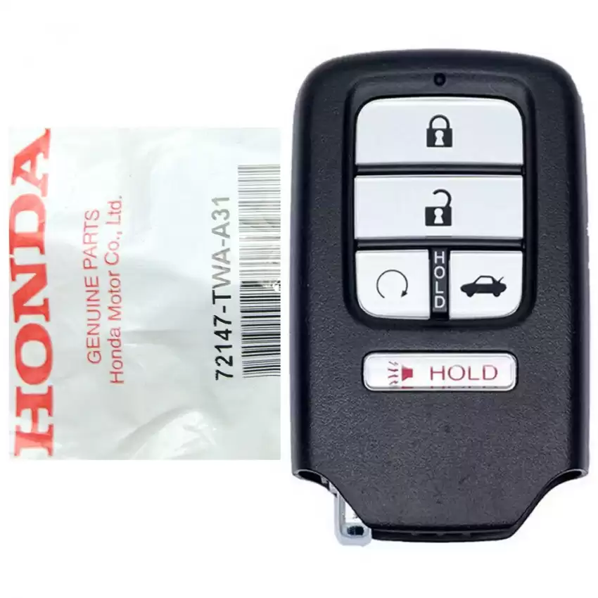 2018-2021 Honda Accord Insight Proximity Remote Key 72147-TWA-A31 CWTWB1G0090 Driver 2