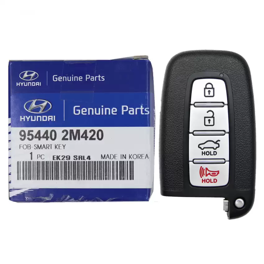 2013-2016 Hyundai Genesis Smart Keyless Remote Key 4 Button 95440-2M420 SY5RBFNA433