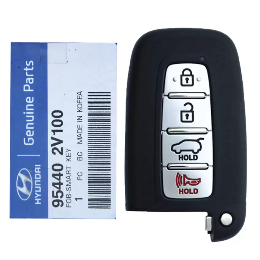 Hyundai Veloster Elantra GT Genuine Smart Key Remote 4 Buttons 95440-2V100 SY5HMFNA04