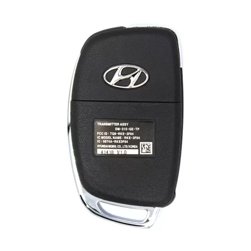 2013-16 Hyundai Santa Fe Genuine OEM Keyless Entry Remote Flip Key 954304Z001 TQ8RKE3F04 With Transponder Chip 4D 