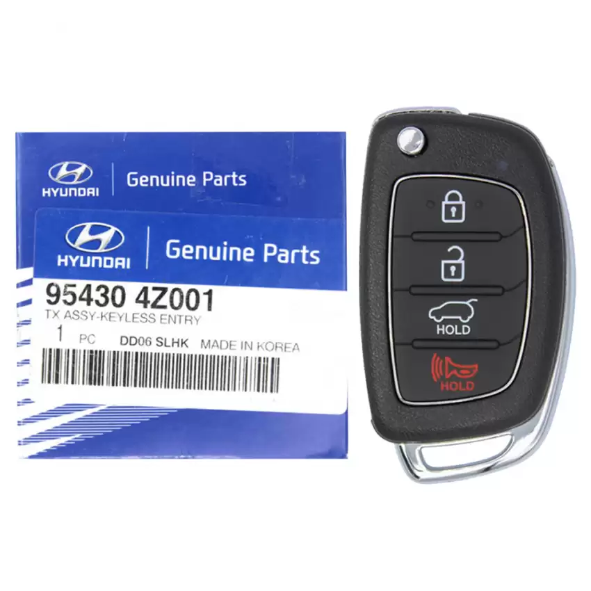 2013-2016 Hyundai Santa Fe Flip Remote Key 95430-4Z001 TQ8-RKE-3F04