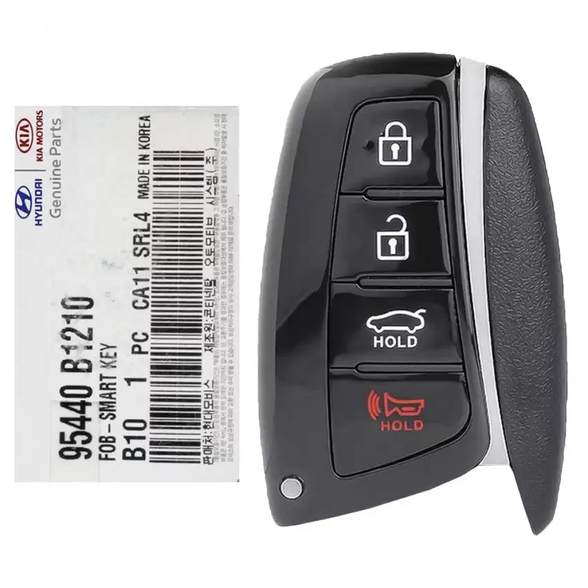 2015-2016 Hyundai Genesis Sedan Smart Keyless Remote Key 4 Button 95440-B1210 SY5DHFNA433