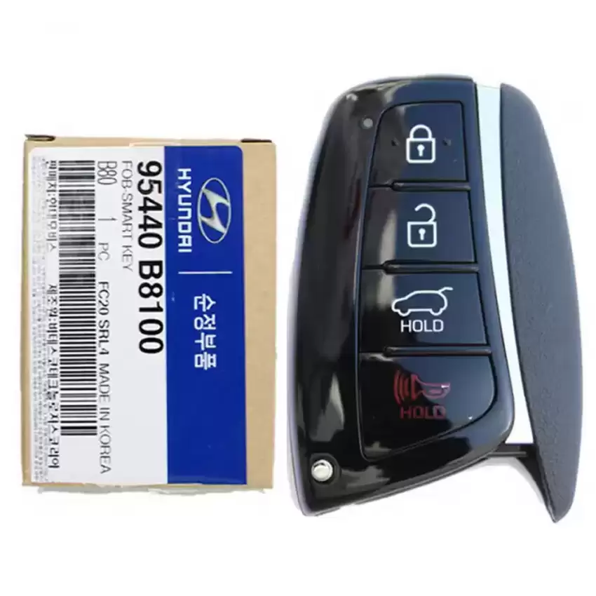 2015-2018 Hyundai Santa Fe Smart Keyless Remote Key 4 Button 95440-B8100 SY5DMFNA433