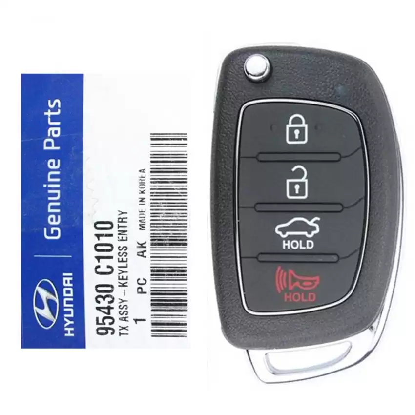 2014-2017 Hyundai Sonata Remote Flip Key 95430-C1010 TQ8RKE4F16