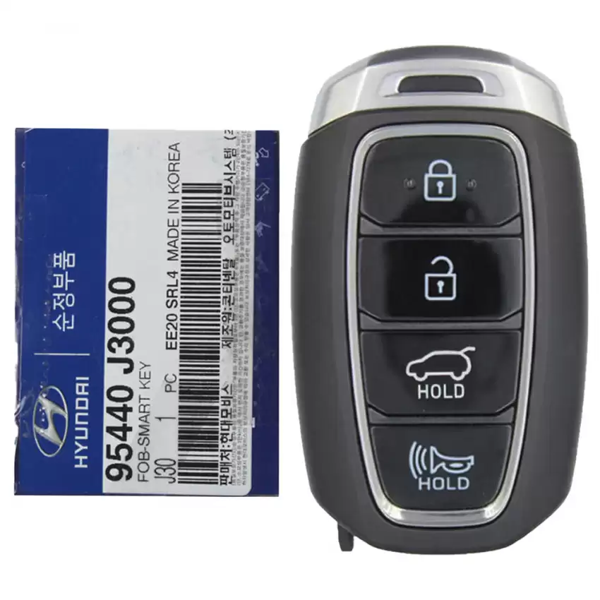 2017-2020 Hyundai Veloster Smart Keyless Remote Key 4 Button 95440-J3000 SY5IGFGE04