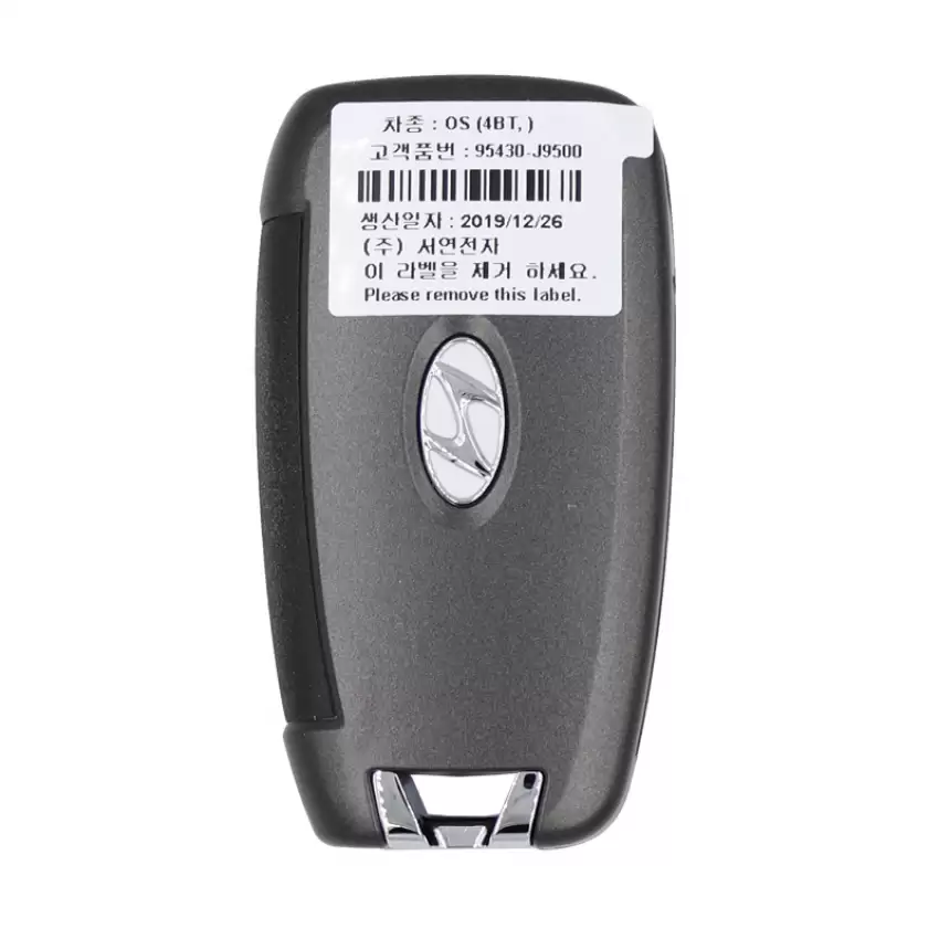2018-21 Hyundai Kona Genuine OEM Keyless Entry Remote Flip Key 95430J9500 OSLOKA450T Without Transponder Chip