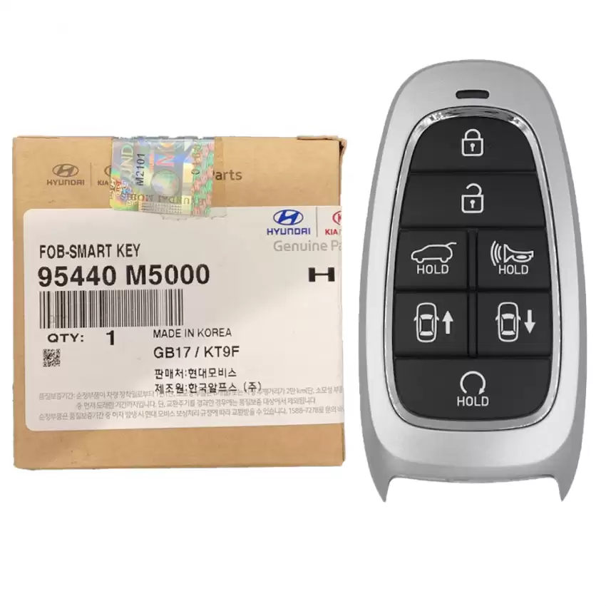 2019-2021 Hyundai Nexo Smart Proximity Keyless Remote Key TQ8-FOB-4F20 95440-M5000