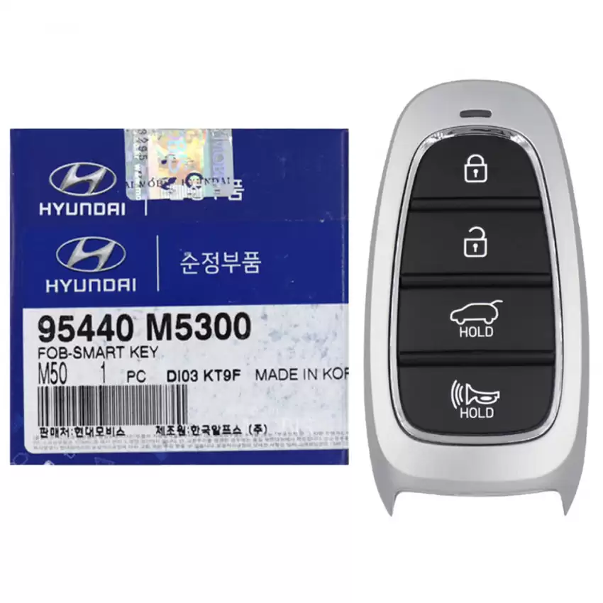 2019-2021Hyundai Nexo Smart Keyless Remote Key 4 Button 95440-M5300 TQ8-FOB-4F20