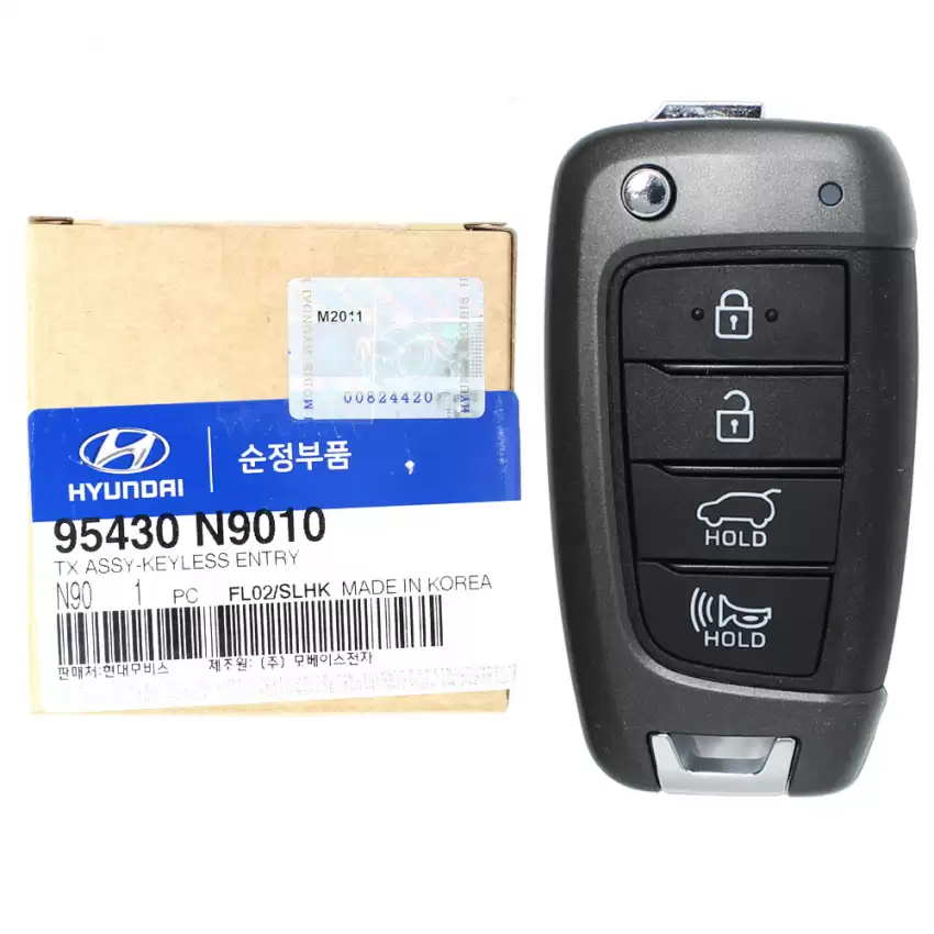 2021-2022 Hyundai Tucson Flip Remote Key 95430-N9010 TQ8-RKE-4F40