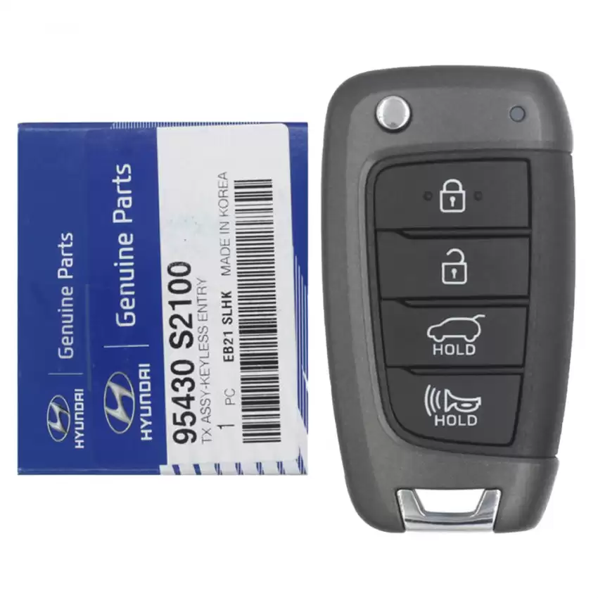 2018-2020 Hyundai Santa Fe Flip Remote Key 95430-S2100 TQ8-RKE-4F39