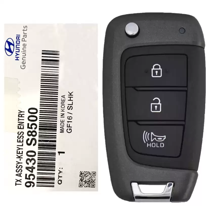 2020-2021 Hyundai Palisade Flip Remote Key 95430-S8500 TQ8-RKE-4F41