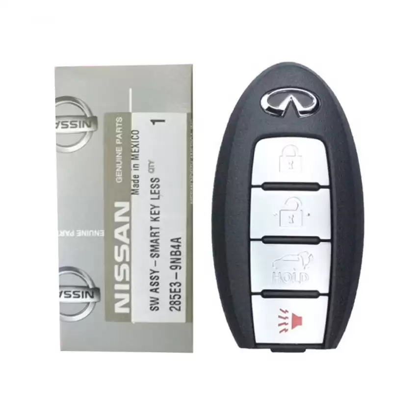 2013-2018 Infiniti JX35, QX60 Smart Keyless Remote Key 285E3-9NB4A 285E3-3JA2A KR5S180144014