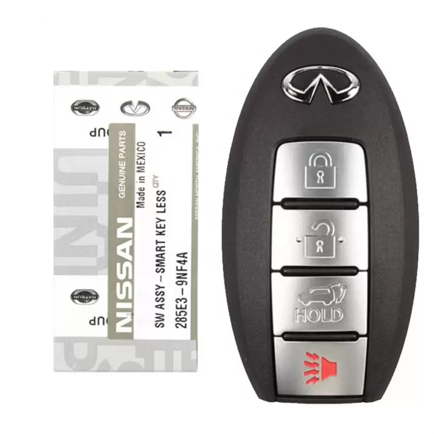 2016-2018 Infiniti QX60 Smart Keyless Remote Key 4 Button 285E3-9NF4A KR5S180144014