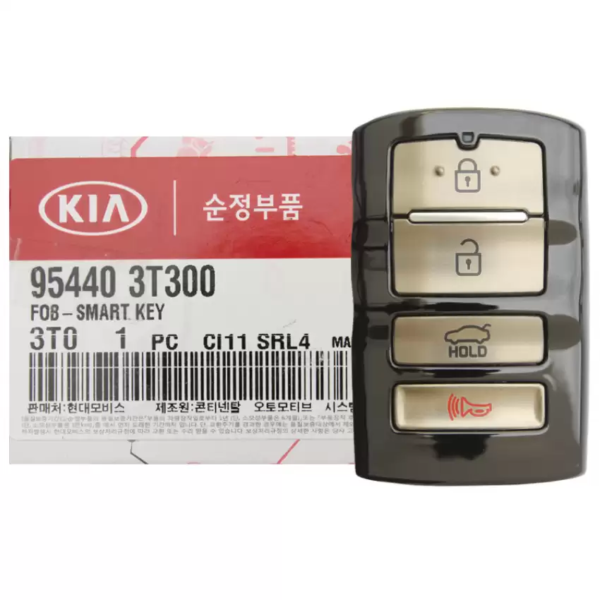 2014-2017 KIA Cadenza, K900 Smart Keyless Remote Key 4 Button 95440-3T300 SY5KHFNA433