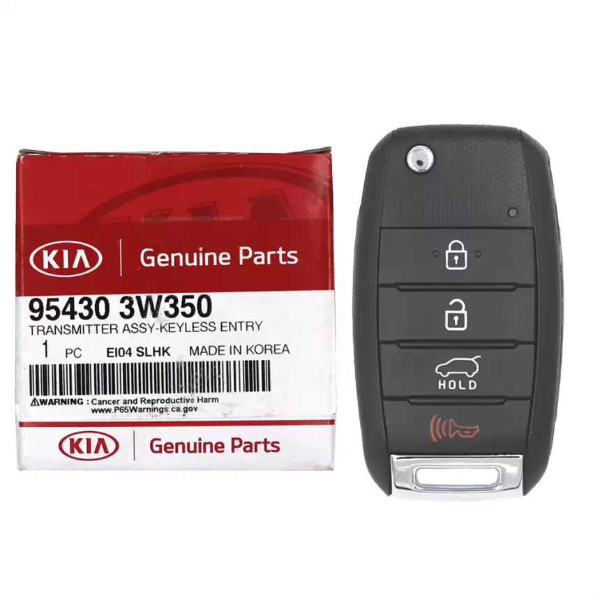 2014-2016 KIA Sportage Flip Remote Key 95430-3W350 NYODD4TX1306-TFL