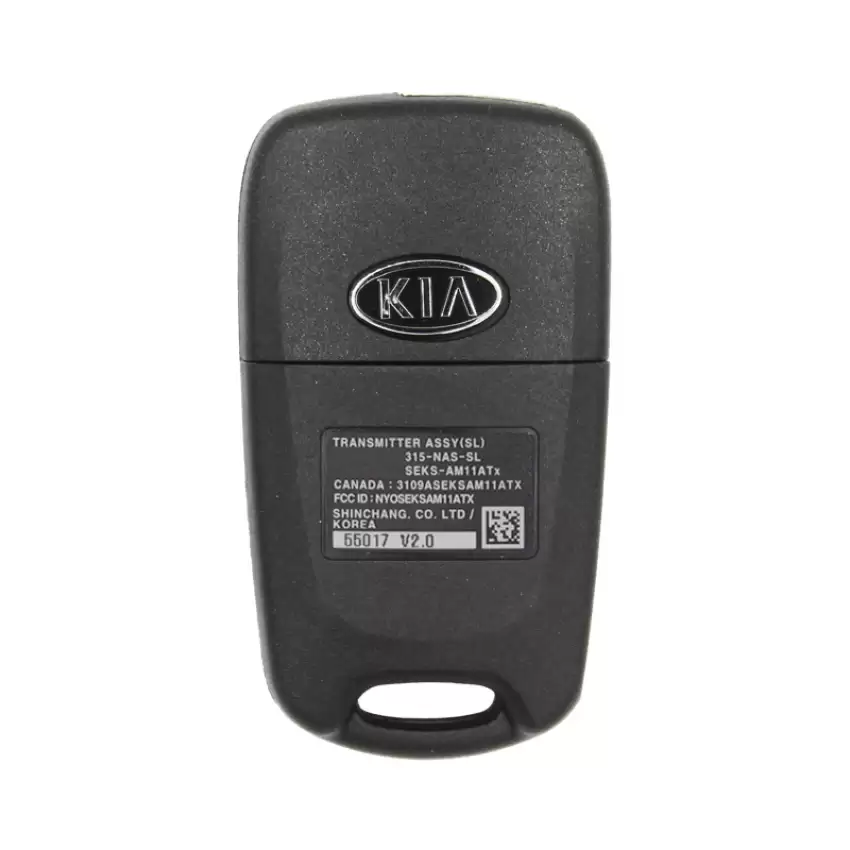 2012-13 Kia Sportage Genuine OEM Keyless Entry Remote Flip Key 954303W701 954303W700 NYOSEKSAM11ATX Without Transponder Chip 