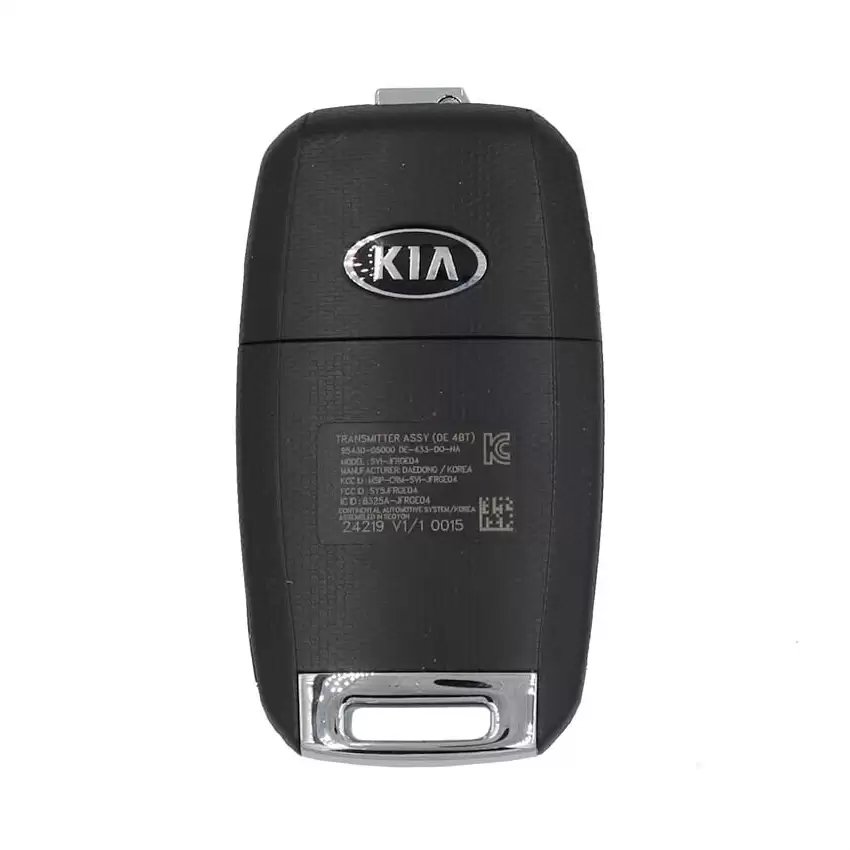 New OEM 2020 Kia Niro Flip Remote Key OEM Part Number: 95430G5000 with 4 Button Lock-Unlock-Panic-Hatch 
