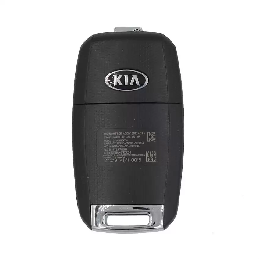 2020 Kia Niro Flip Remote Key OEM Part Number: 95430G5000 FCCID: SY5JFRGE04 with 4 Button Lock-Unlock-Panic-Hatch 