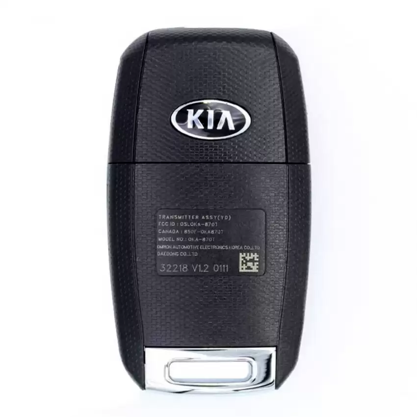 2013-2016 Kia Forte Genuine NEW OEM Keyless Entry Remote Flip Key 95430A7400 FCC ID OSLOKA870T  315MHz 