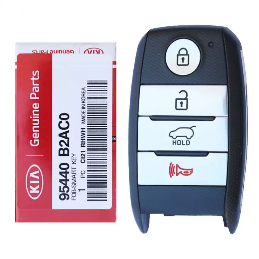 2017-2019 KIA Soul Smart Keyless Remote Key 4 Button 95440-B2AC0 CQOFN00100