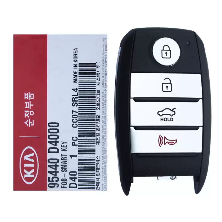 2016-2020 KIA Optima Smart Keyless Remote Key 4 Button 95440-D4000 SY5JFFGE04