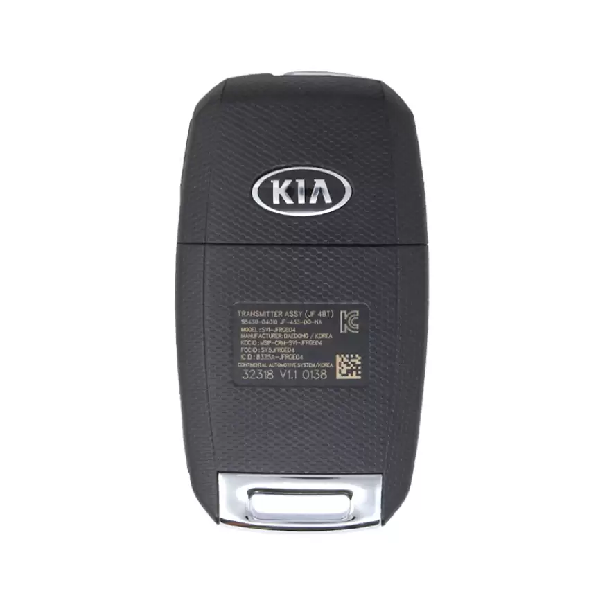 2016-20 Kia Optima Genuine OEM Keyless Entry Remote Flip Key 95430D4010 SY5JFRGE04  Without Transponder Chip 