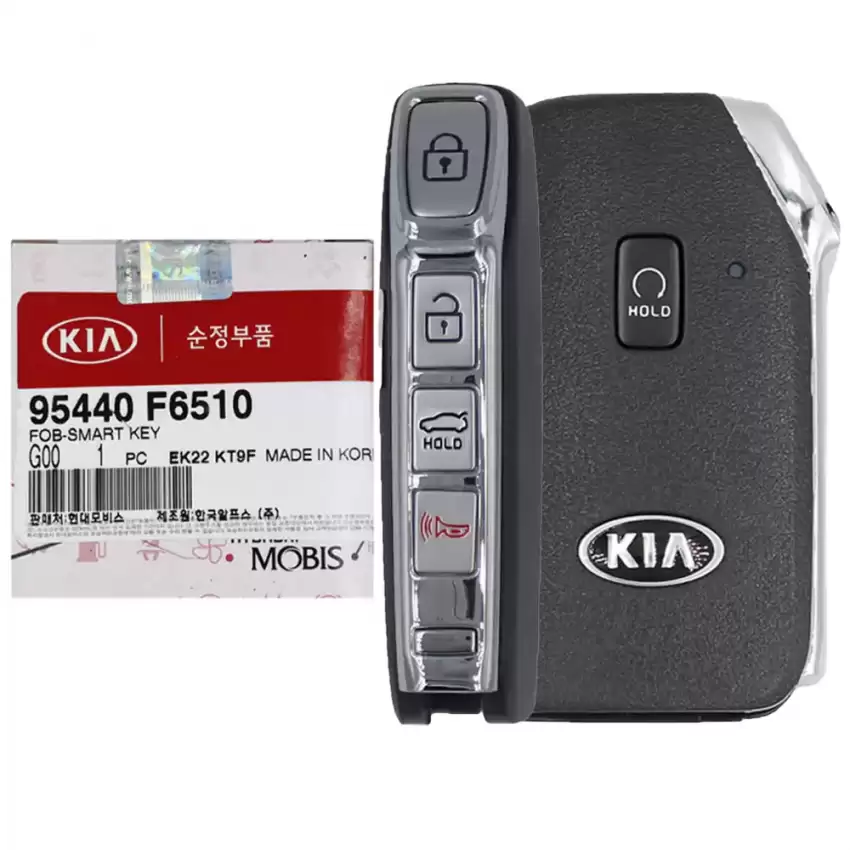 2020 KIA Cadenza Smart Keyless Remote 5 Button 95440-F6510