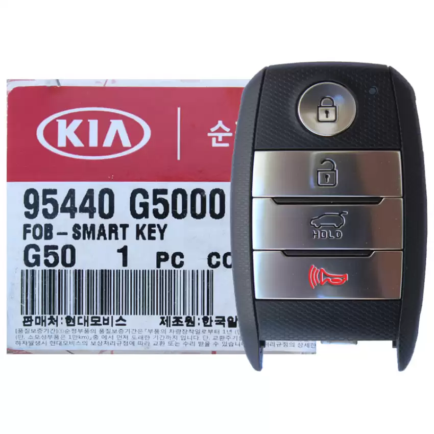 2017-2020 KIA Niro Smart Keyless Remote Key 4 Button 95440-G5000 TQ8-FOB-4F08