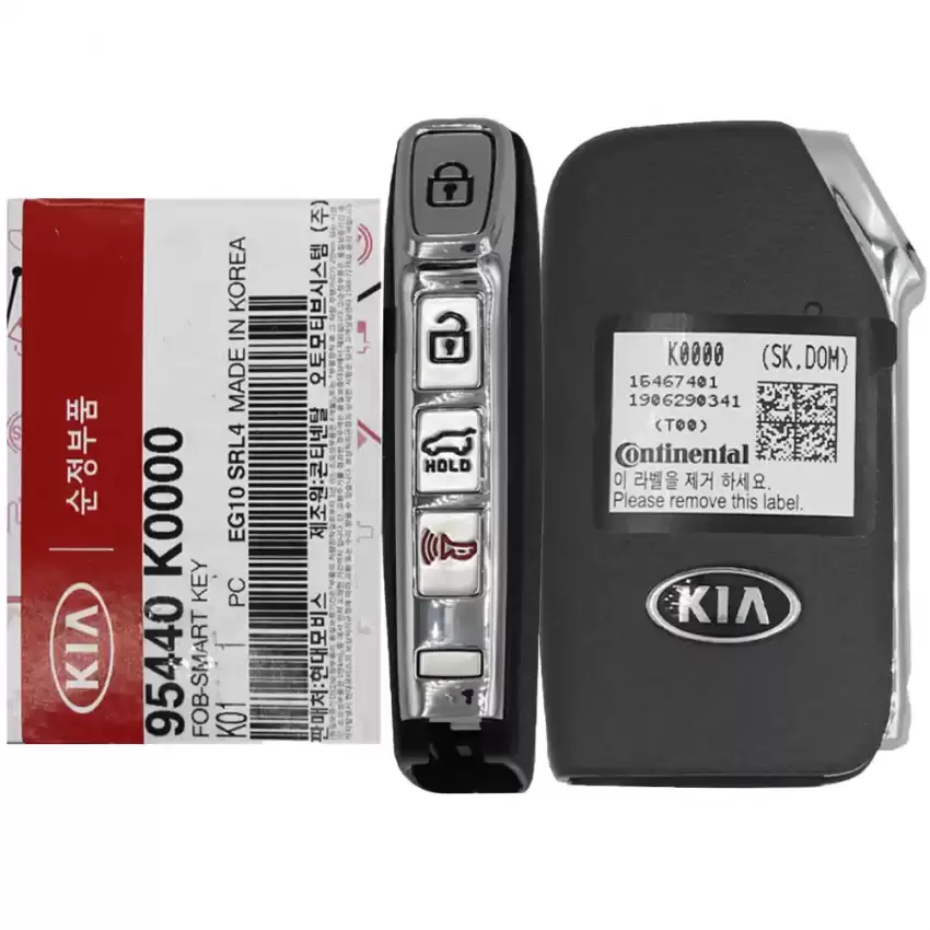 2019-2020 KIA Soul Smart Keyless Remote Key 4 Button 95440-K0000 SY5SKFGE04