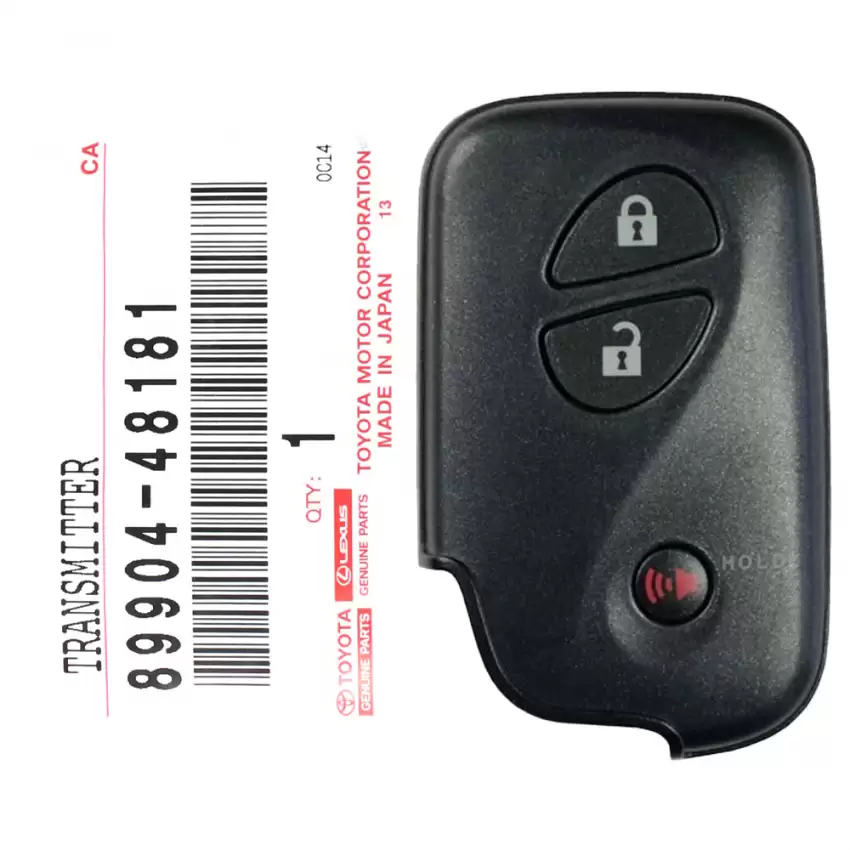 Lexus RX350 Smart Proximity Remote 89904-48181 HYQ14ACX Board 5290