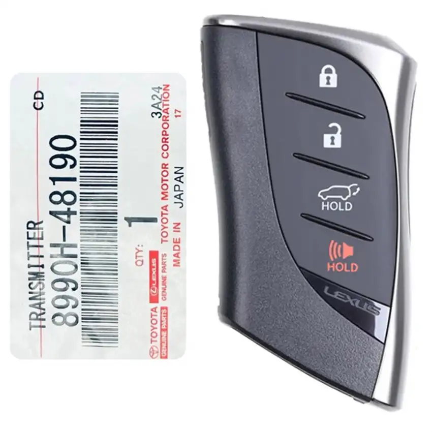 2023-2024 Lexus NX, RX, RZ Smart Remote Key 8990H-48190