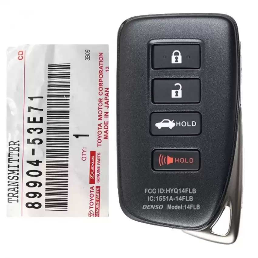 2022-2023 Lexus IS250, IS350 Smart Remote Key 89904-53E71 HYQ14FLB