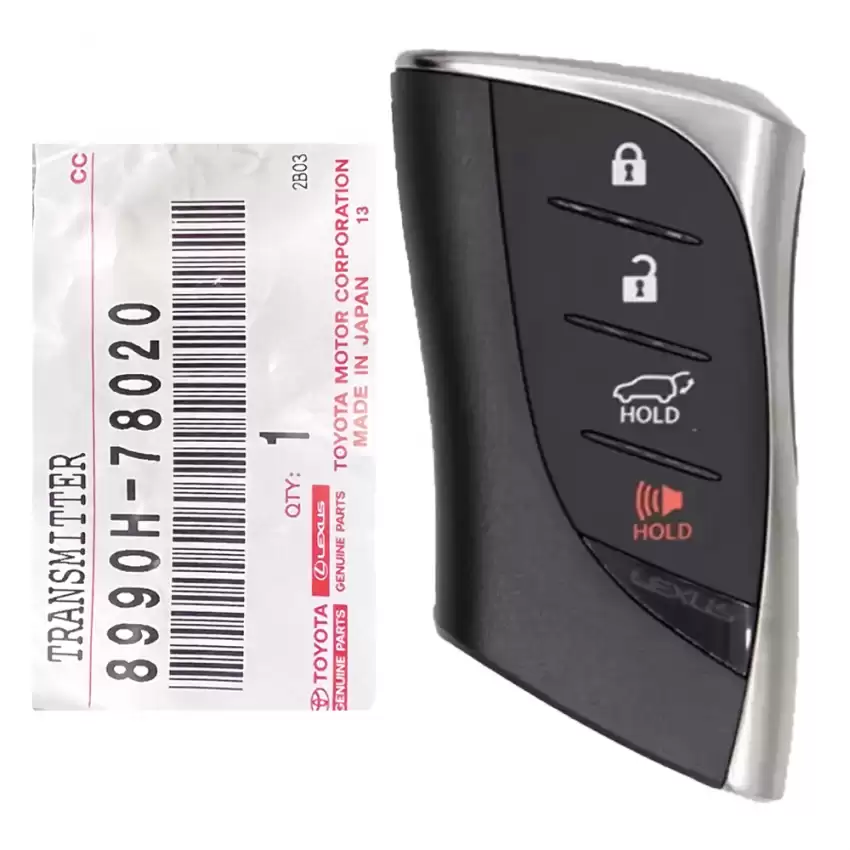 2022 Lexus NX300h Smart Remote Key 8990H-78020