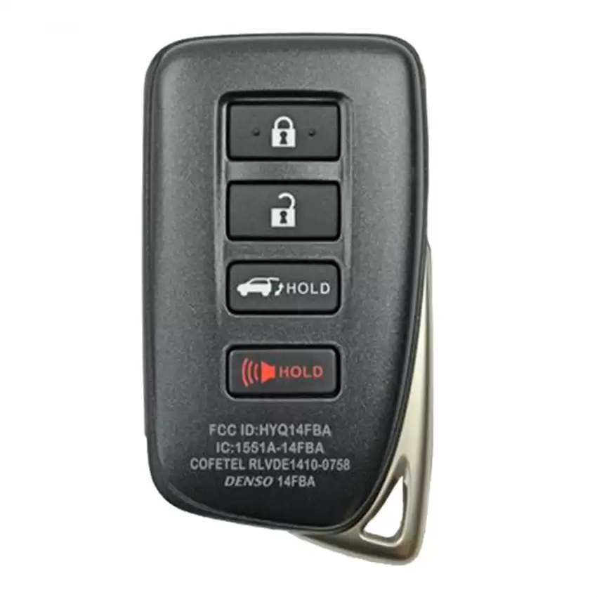 2015-2021 Lexus NX300h Smart Key Fob 89904-78670 HYQ14FBA 2110