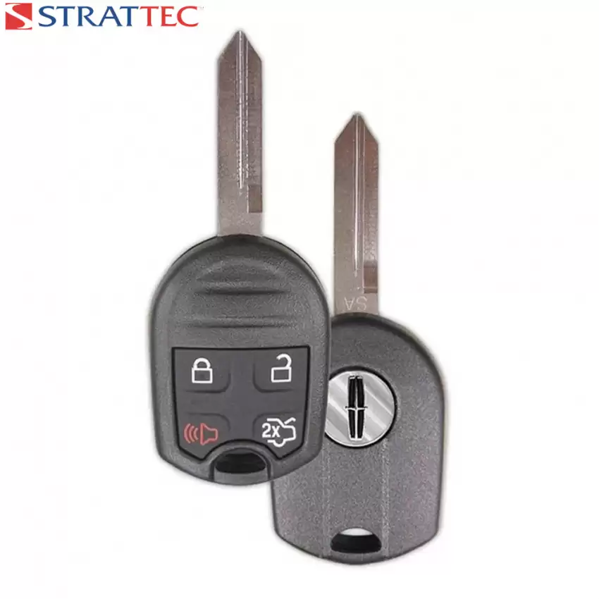 Lincoln Remote Head Key Strattec  5921295 with 4 Buttons