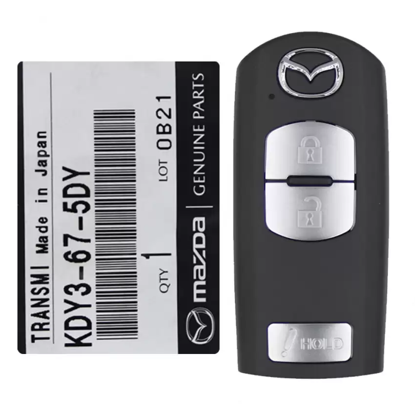 Mazda Smart Remote Entry Key WAZSKE13D01 KDY3-67-5DY 3 Button