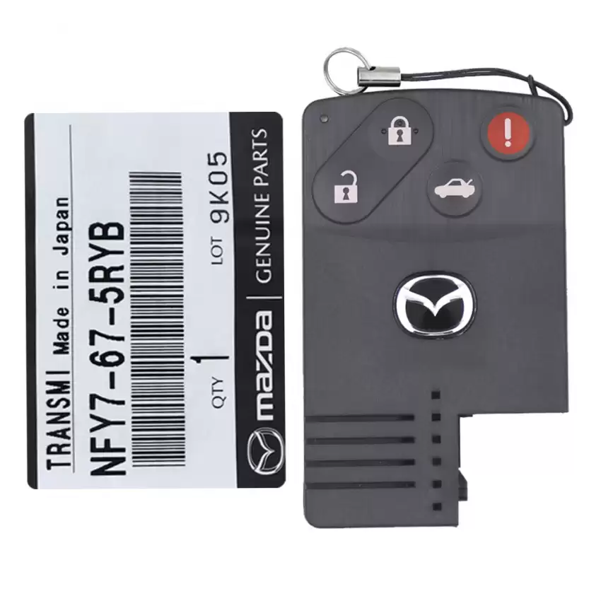 Mazda RX-8, MX-5 Miata Smart Remote Key NFY7-67-5RYB BGBX1T458SKE11A01