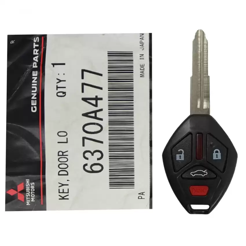 Mitsubishi Lancer Remote Head Key 6370A477 OUCG8D-625M-A