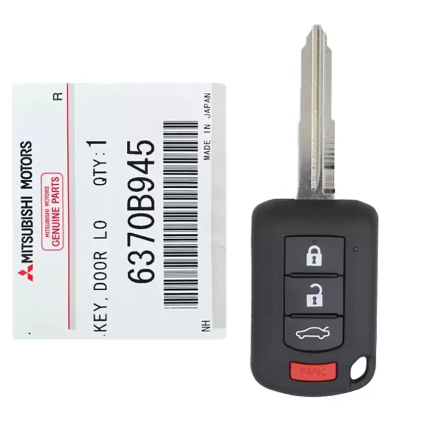 2016-2017 Mitsubishi Lancer Remote Head Key 6370B945 OUCJ166N