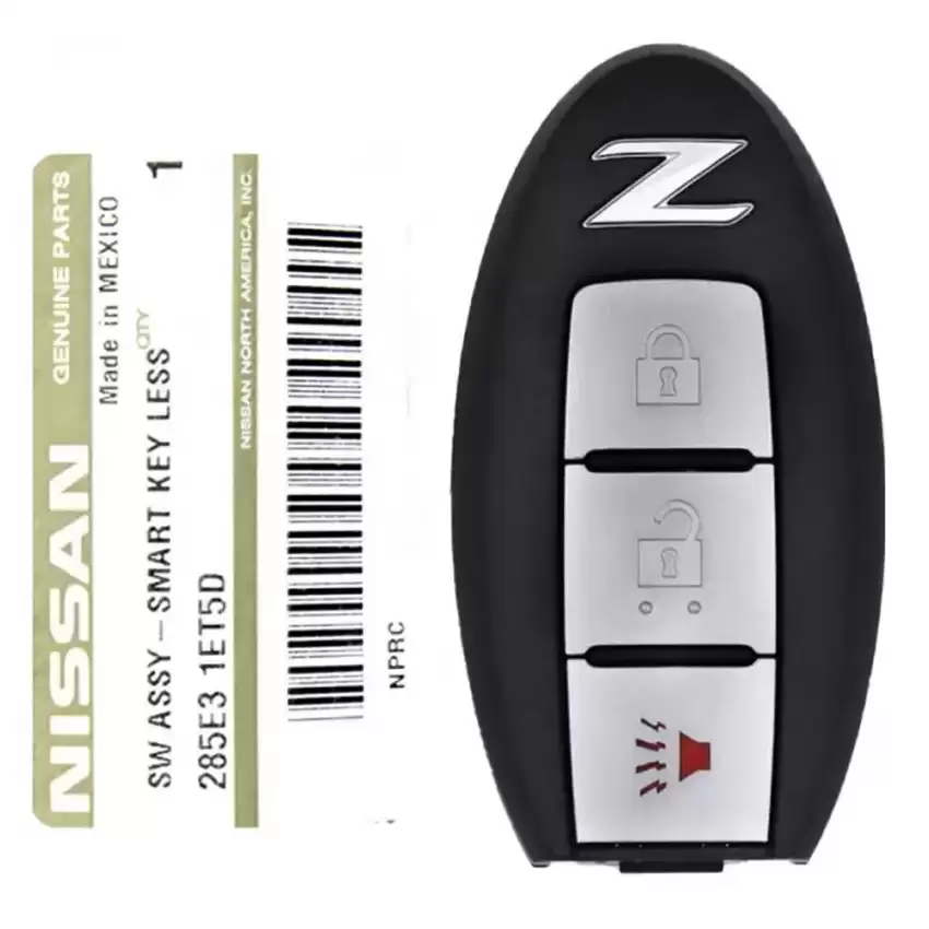 2019-2021 Nissan 370Z Smart Keyless Remote Key 3 Button 285E3-1ET5D KR55WK49622
