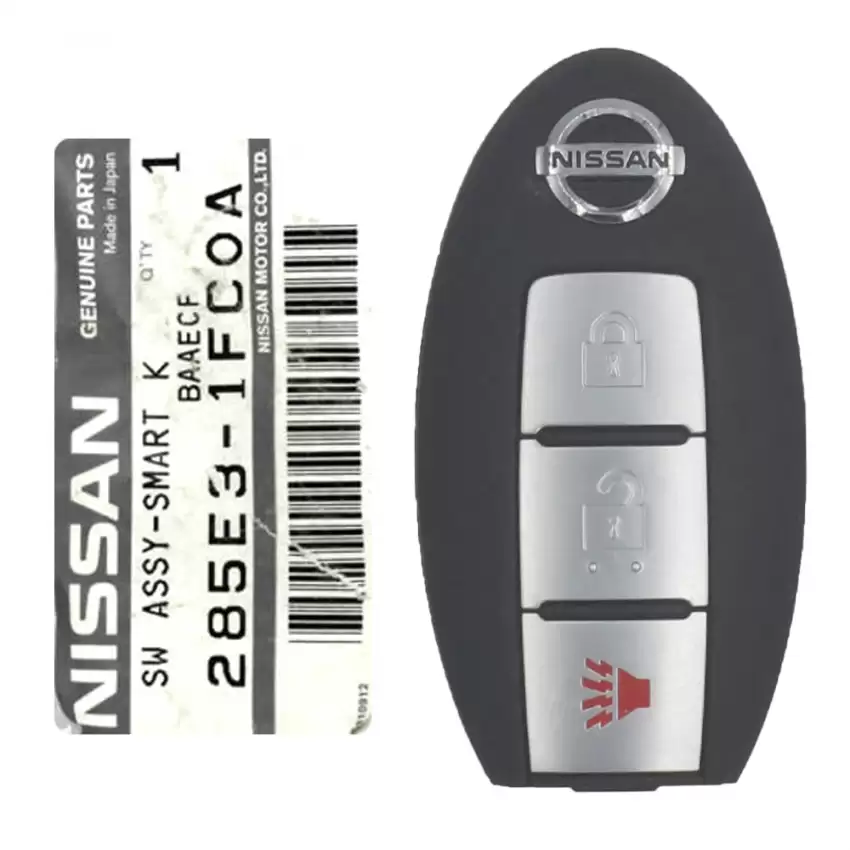 2013-2018 Nissan Sentra Smart Keyless Remote Key 3 Button 285E3-1FC0A TWBAU771