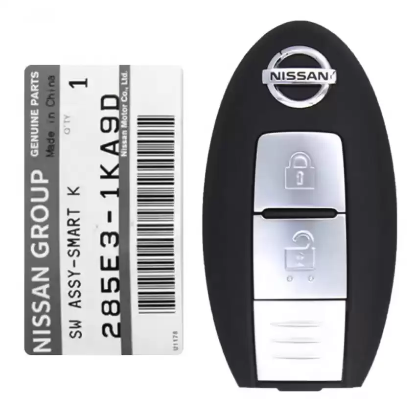 2010-2017 Nissan Juke, Micra, Cube, Leaf, Note Smart Keyless Remote Key 2 Button 285E3-1KA9D TWB1G662