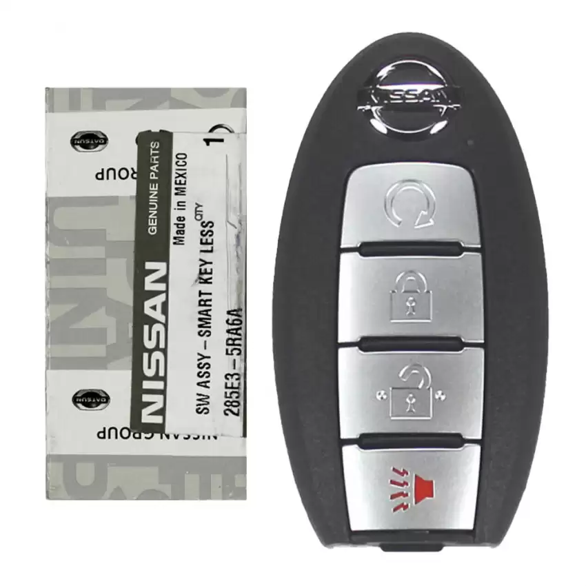2018-2022 Nissan Kicks, Rogue Smart Keyless Remote Key 4 Button 285E3-5RA6A KR5TXN3