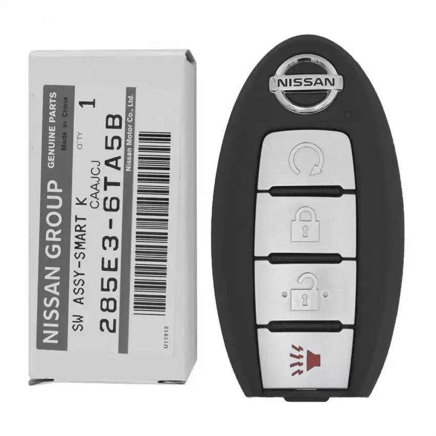 2014-2021 Nissan Kicks, Rogue, X-Trall Smart Keyless Remote 4 Button 285E3-6TA5B KR5TXN1