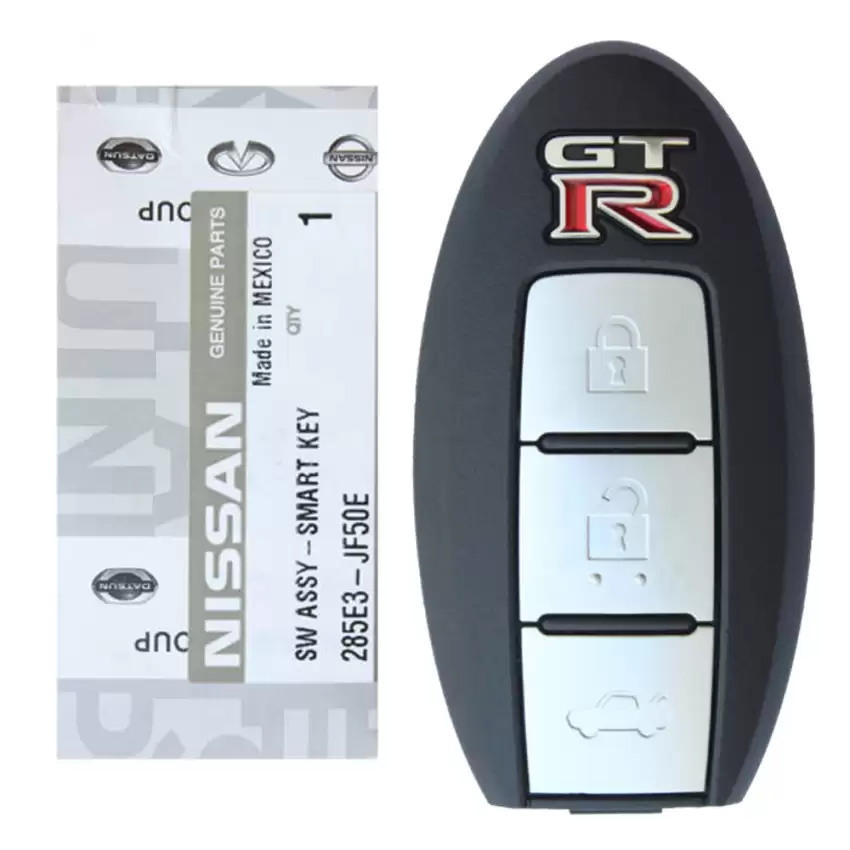 2013-2020 Nissan GT-R Smart Keyless Remote Key 3 Button 285E3-JF50E 5WK49609