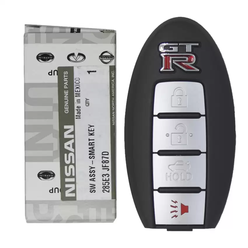 2009-2020 Nissan GT-R Coupe Smart Keyless Remote 4 Button 285E3-JF87D KR55WK49622