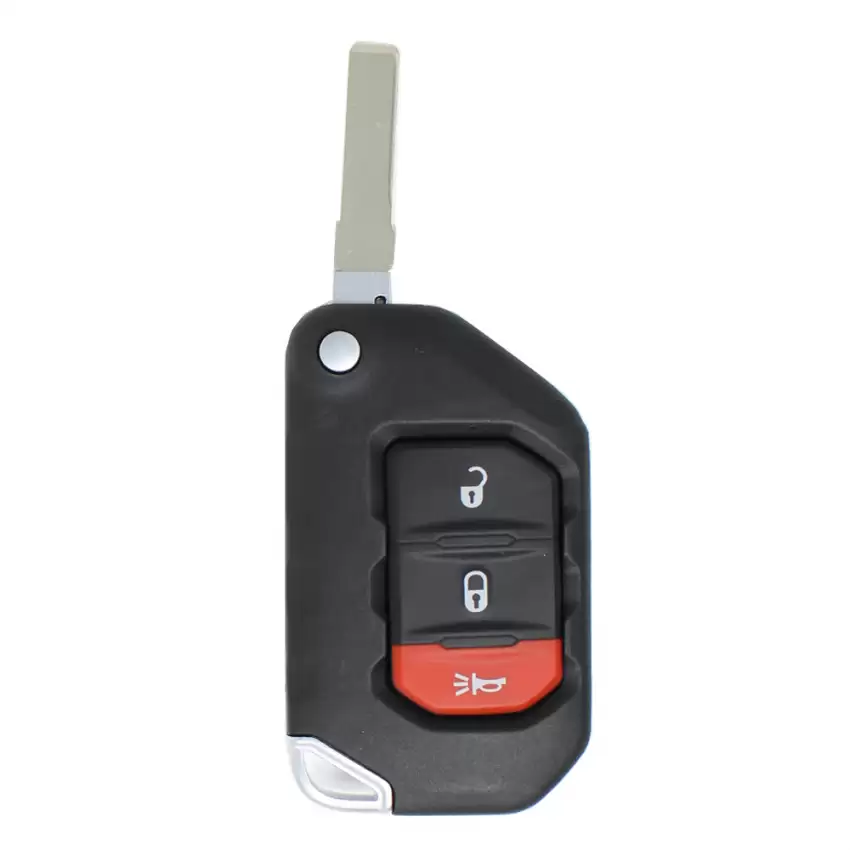 Jeep Wrangler Flip Remote Key 68416782AB OHT1130261 - GR-JEP-6782AB  p-2