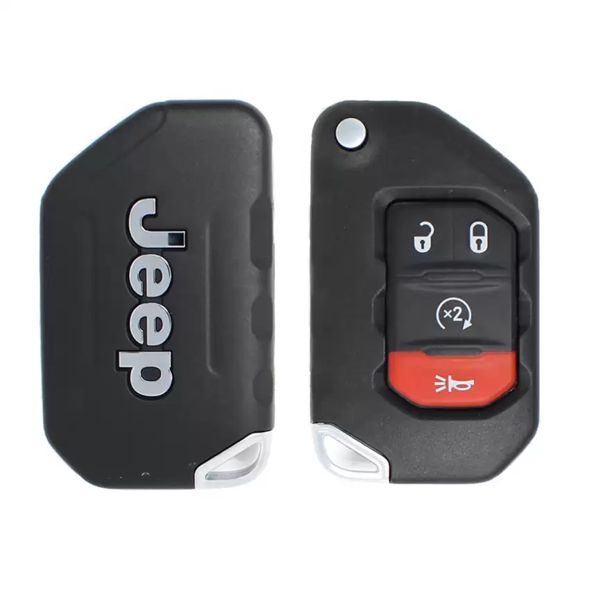  Jeep Wrangler, Jeep Gladiator Flip Remote Key 68416784AB OHT1130261